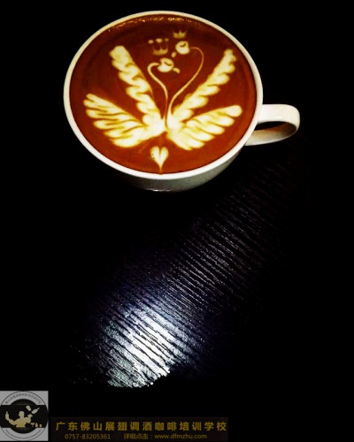 創意雙天鵝咖啡拉花系列